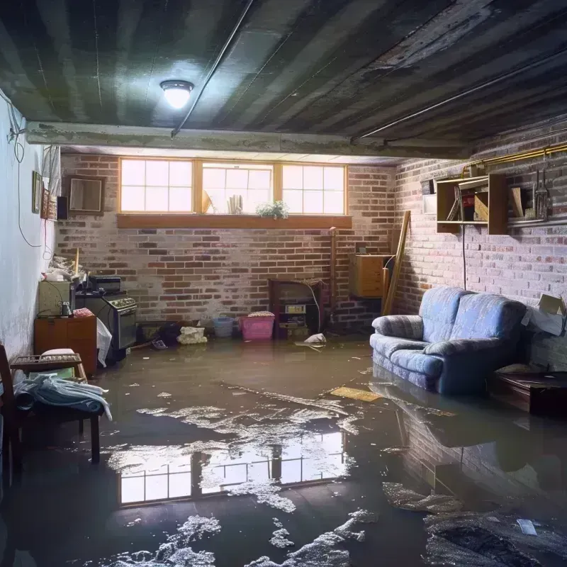 Flooded Basement Cleanup in Huntington, TX